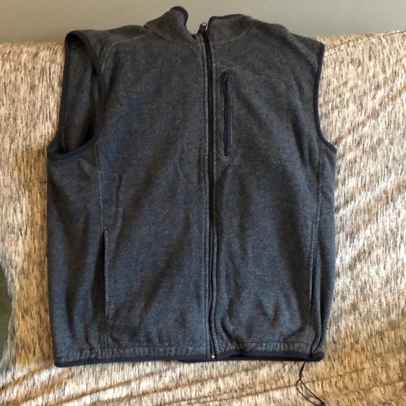 Dark Blue zip up vest - Picture 1 of 1